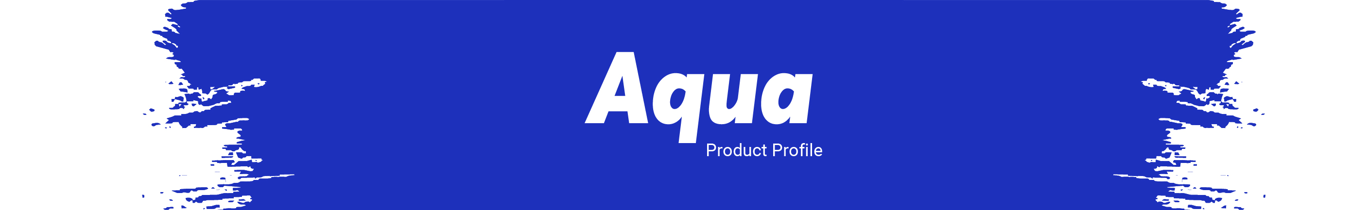 Aqua banner